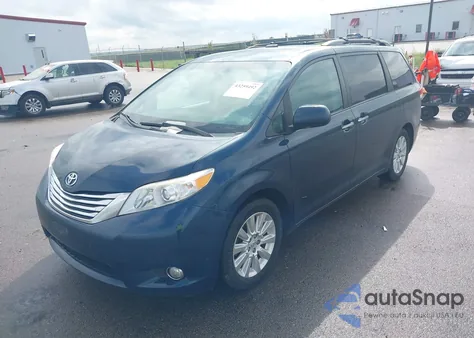 2011 Toyota Sienna Limited из США, поврежденный, VIN 5TDDK3DC2BS029470